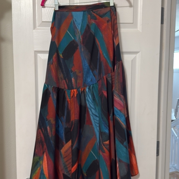 Anthropologie - Hutch Printed Wrap Maxi Skirt - Picture 7 of 9